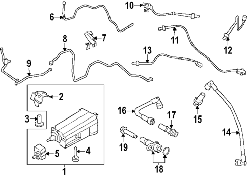 Emission Components for 2024 Ford Transit-350 #0