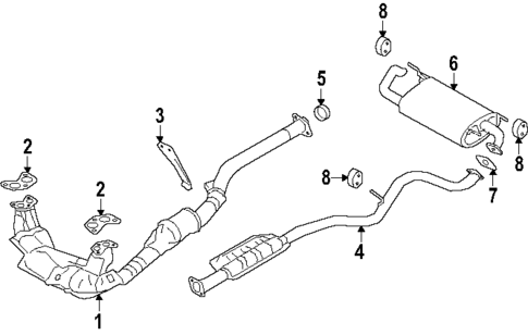 Exhaust Components for 2025 Subaru Impreza #0
