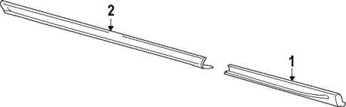 Exterior Trim - Pillars for 2025 Ford E-Transit #2