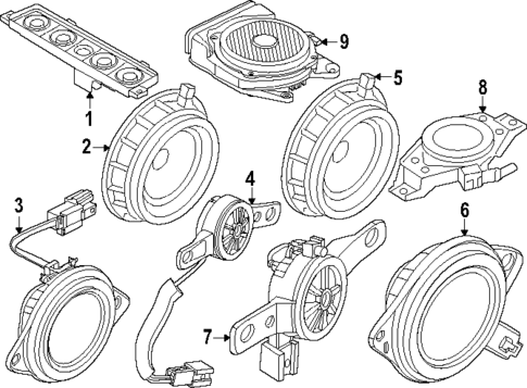 Sound System for 2025 Genesis G80 #0