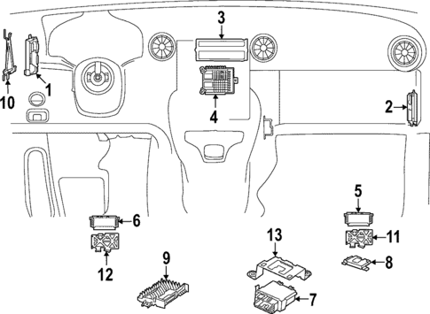 Electrical Components for 2022 Mercedes-Benz SL 55 AMG® #0