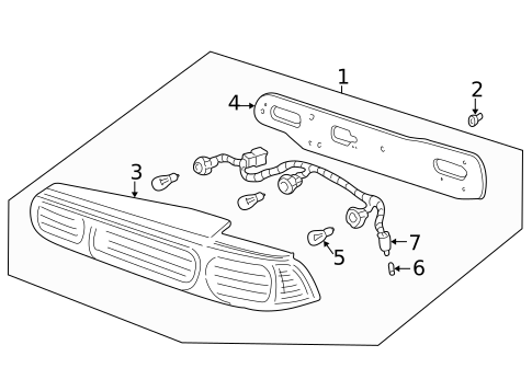 Tail Lamps for 2001 Acura Integra #0