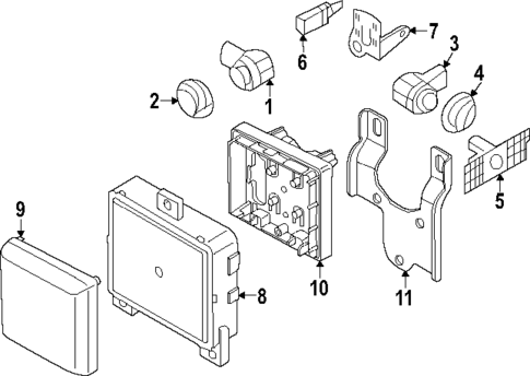 Electrical Components for 2025 Volkswagen Golf R #1