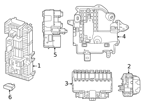 Fuse & Relay for 2025 Mercedes-Benz S 500 #0