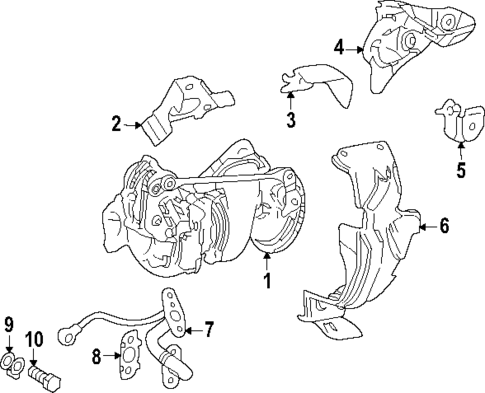Turbo Charger for 2025 Toyota Sequoia #0