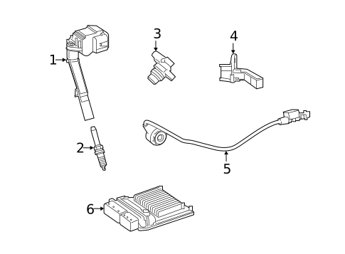 Ignition System for 2020 Mercedes-Benz Sprinter 1500 #0