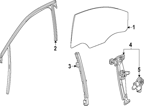 Front Door for 2025 Buick Encore GX #1