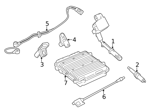Ignition System for 2019 Mercedes-Benz AMG® GT S #3