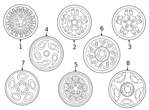 Wheels for 1999 Ford Explorer #0