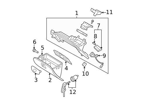 Bulbs - Chassis for 2005 Hyundai Tucson #2
