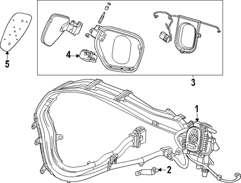 Quarter Panel & Components for 2025 Cadillac ESCALADE IQ #1