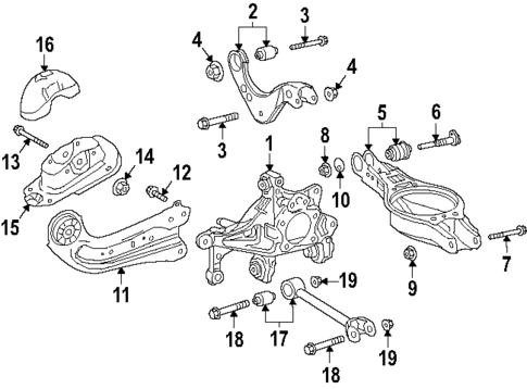 Rear Suspension for 2025 Toyota Camry #0