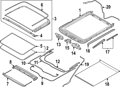 Sunroof for 2024 Nissan ARIYA #0