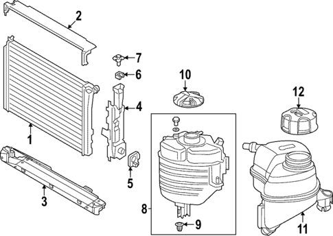 Radiator & Components for 2025 BMW M2 #0