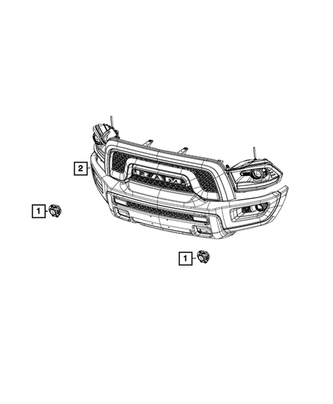 Lamps, Interior and Exterior for 2020 Ram 1500 Classic #16