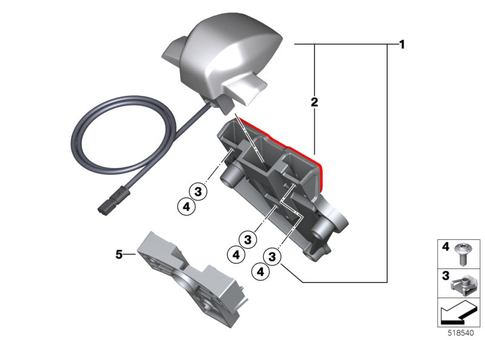 Registration Plate Light for 2020 BMW-Motorrad R 18 B #0