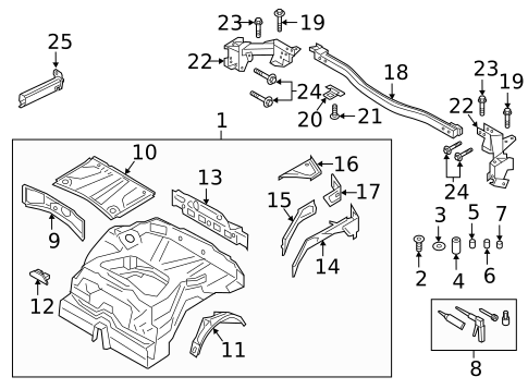 Inner Structure for 2023 Porsche 718 Spyder #4