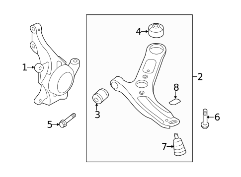 Suspension Components for 2014 Hyundai Elantra GT #1