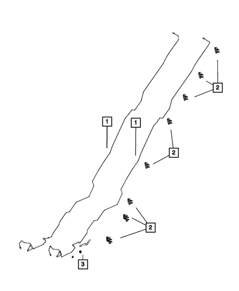 Hydraulic Control Unit, Brake Tubes and Hoses for 2019 Ram 3500 #8