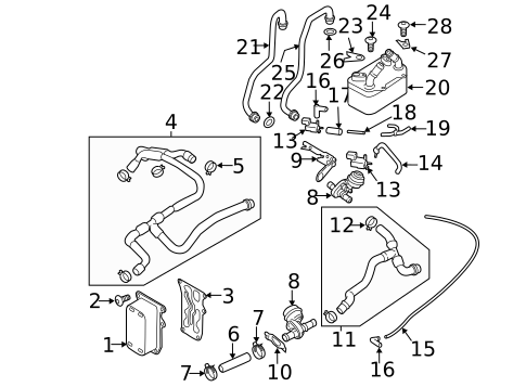 Trans Oil Cooler for 2016 Porsche Cayman #0