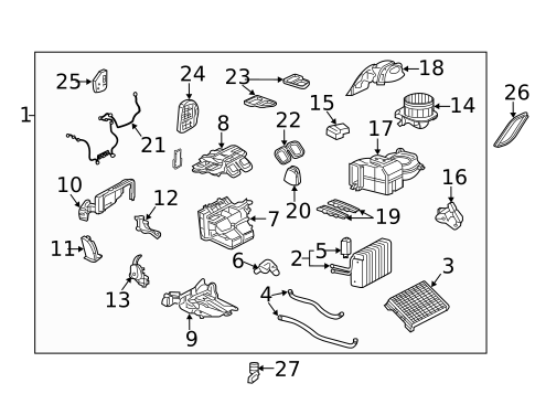 Automatic Temperature Controls for 2009 Mercedes-Benz SL63 AMG #1