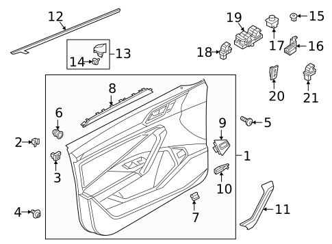 Front Door for 2021 Volkswagen Jetta #0
