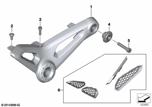 Motorcycle Trim Section, Windshield for 2021 BMW-Motorrad R nineT Pure #0