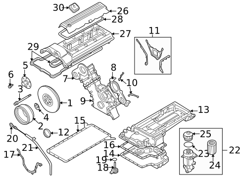 Engine Parts for 2002 BMW Z8 #0