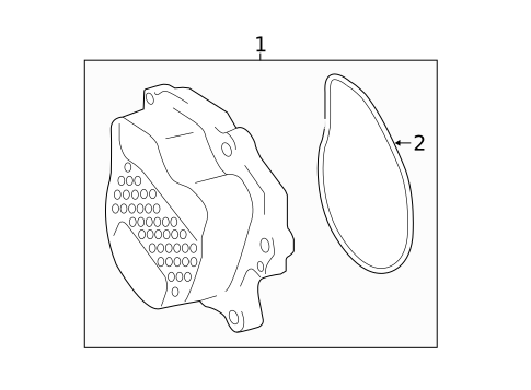 Water Pump for 2015 Toyota Camry #1