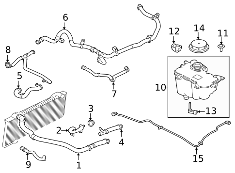 Hoses & Lines for 2017 Jaguar XE #1
