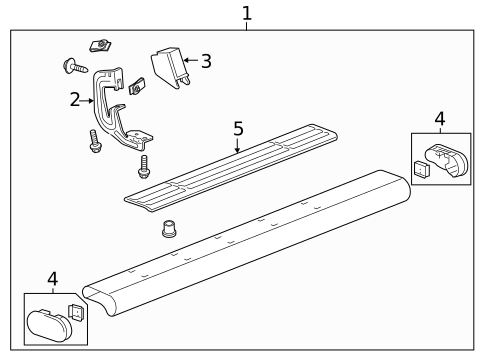 Running Board for 2013 GMC Sierra 1500 #5