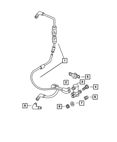 Emission Harness for 2004 Dodge Viper #0