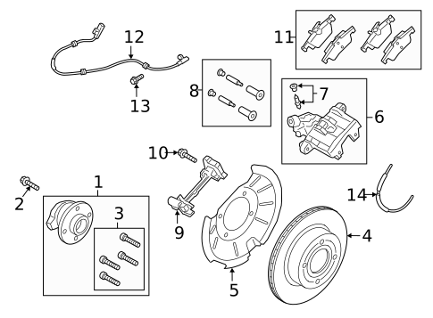 Brake Components for 2020 Ford EcoSport #0
