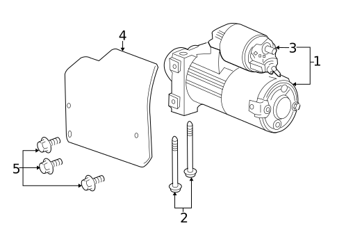Starter for 2011 Chevrolet Caprice #0