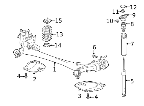 Rear Suspension for 2023 Mazda 3 #2
