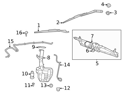 Wipers for 2009 Volkswagen Routan #0