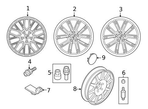 Wheels for 2021 Porsche Panamera #0
