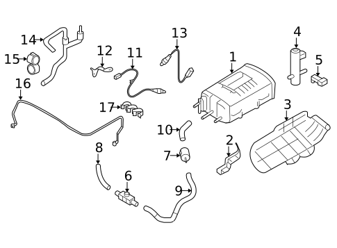 Emission Components for 2023 Nissan TITAN #36