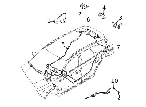 Antenna & Radio for 2025 Lincoln Corsair #0