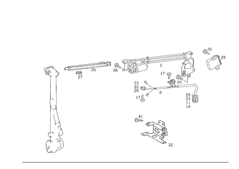 Belt Feeder for 1988 Mercedes-Benz 300CE #0