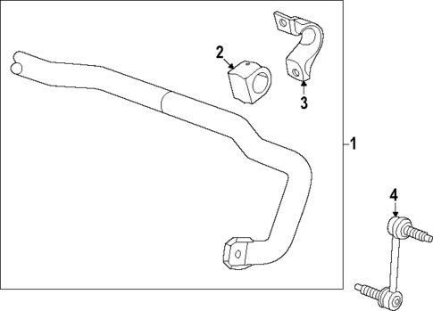 Stabilizer Bar & Components for 2023 Cadillac LYRIQ #0