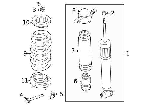 Shocks & Struts for 2023 Ford Mustang Mach-E #0