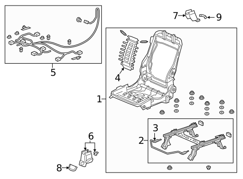 Tracks & Components for 2021 Honda Passport #3