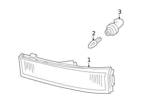 Bulbs - Chassis for 2000 Lincoln LS #1