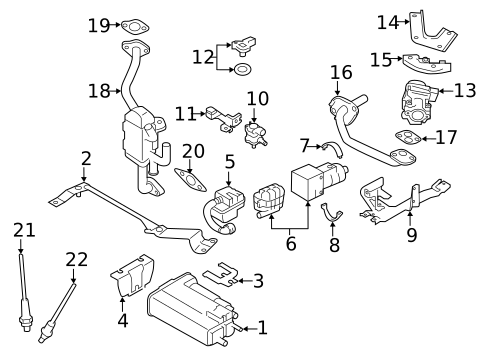 Powertrain Control for 2015 Subaru XV Crosstrek #1