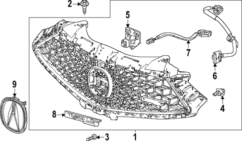 Parking Aid for 2025 Acura TLX #2