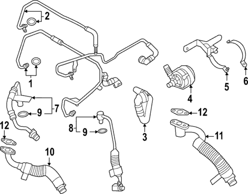 Turbocharger & Components for 2021 BMW M3 #1