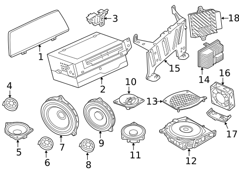 Sound System for 2020 BMW 540i #0