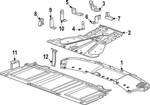 Under Cover & Splash Shields for 2024 Honda Prologue #1