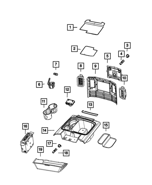 Consoles for 2021 Ram 1500 Classic #2